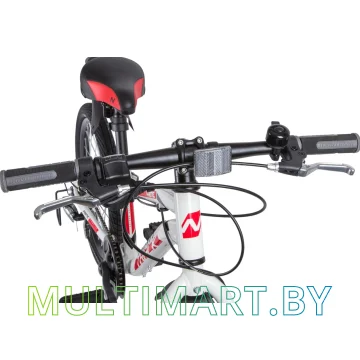 Детский велосипед Novatrack Prime 20AH6D.PRIME.WT9 (белый/красный, 2019) картинка 3